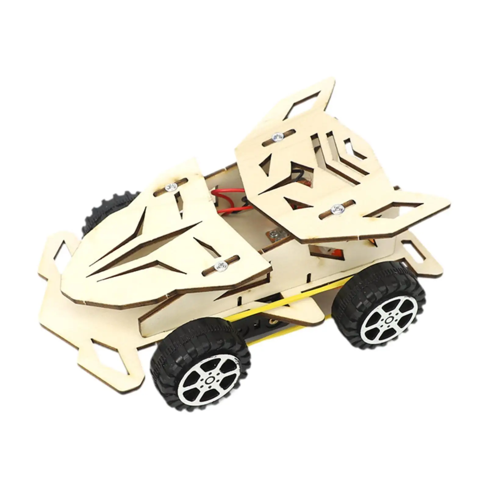 

Small Car Model Kit Self Assembly Brain Teaser Kids Adults Gift