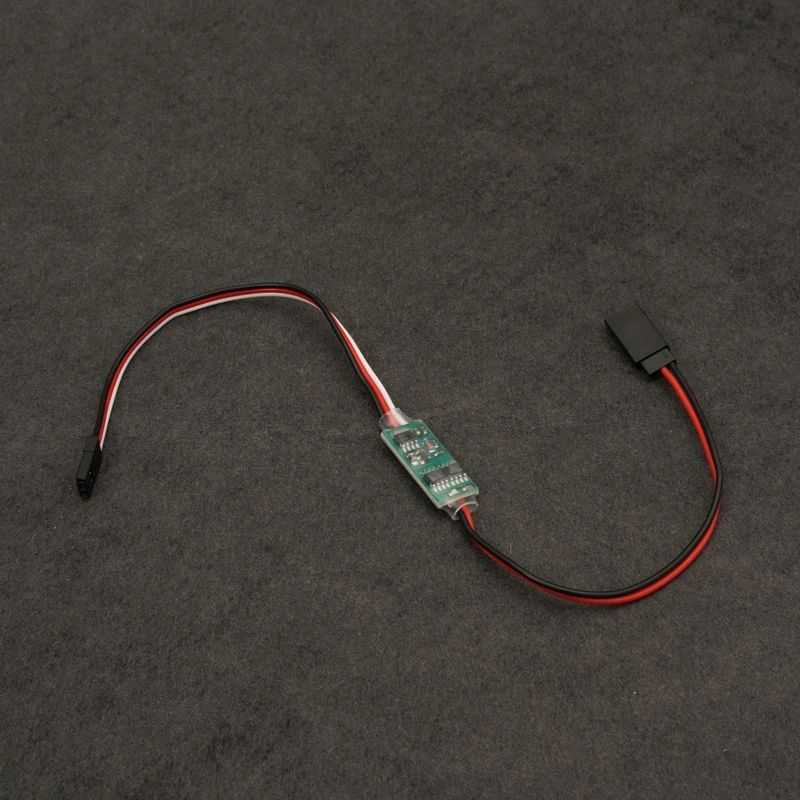 PWM Signal RC Electronic Switch Module DC 4.8-8.4V 5A On-off Controller with Working Light DIY Models for RC Airplane/Boat/Car