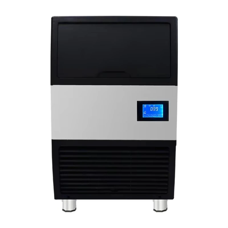 

54Kg 60kg freestanding ice machine - self-cleaning commercial cylindrical ice machine