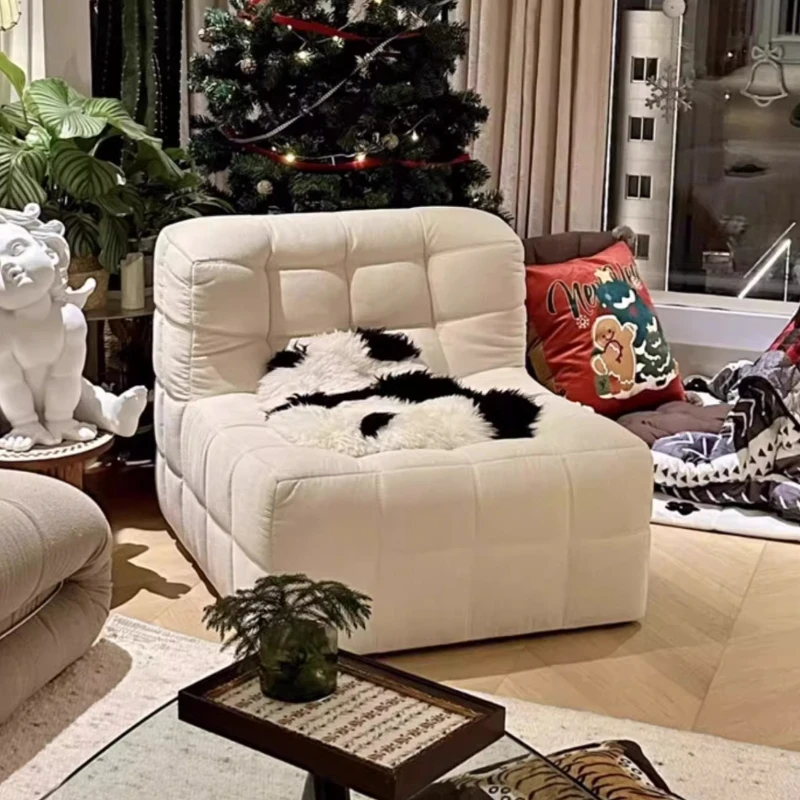 

Designer Luxury Living Room Sofas Mini Lazy Cute Nordic Tiny House Living Room Sofas Relaxing White Muebles Trendy Furniture