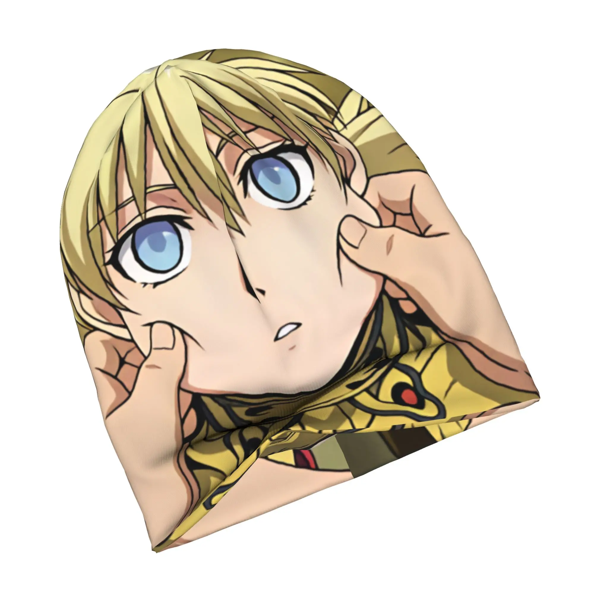 Seras Victoria H-Hellsing Beanie Cap Unisex Winter Warm Bonnet Homme Knit Hats Fashion Ski Manga Skullies Beanies Caps For