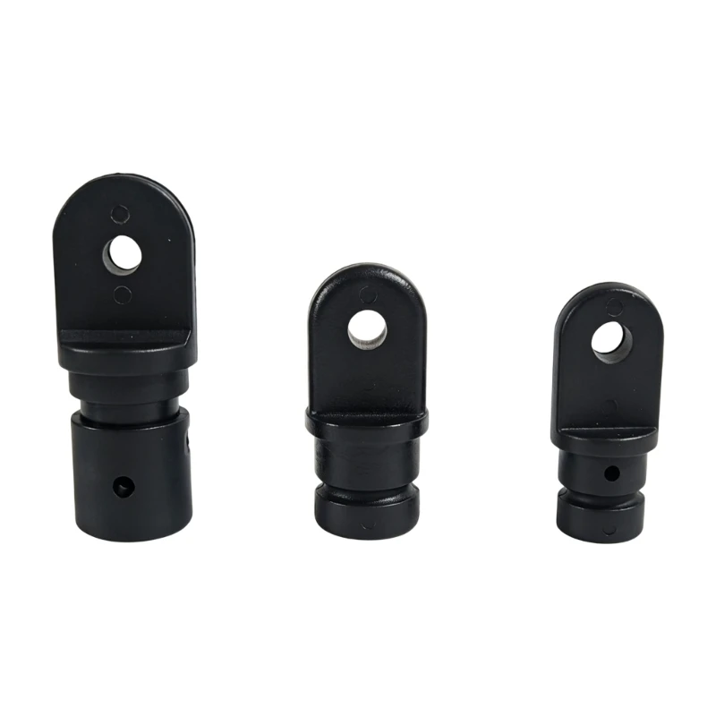U2JA 3/4" 7/8" 1" Marine Awning Tube End Fitting 4 Piece Set for Boat Hardware