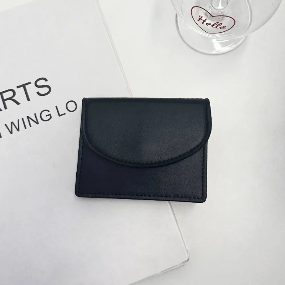 New PU Leather Women Wallets Portable Large Capacity Cash Bag Dopamine Color Small Card Holders Female