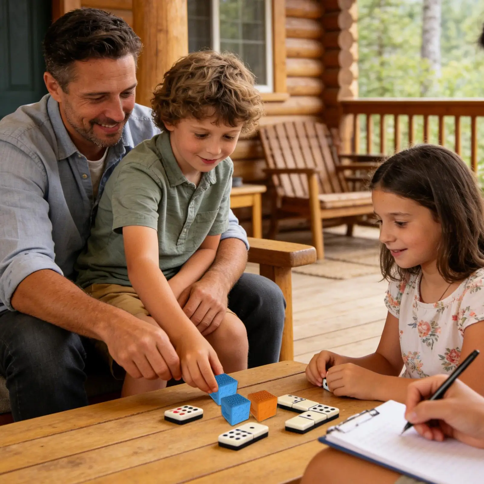 ของเล่นเสริมพัฒนาการรูปทรงลูกเต๋าหกด้าน ของเล่นเสริมพัฒนาการสำหรับเด็ก สำหรับเทศกาลคริสต์มาส อีสเตอร์ และงานวันเกิด