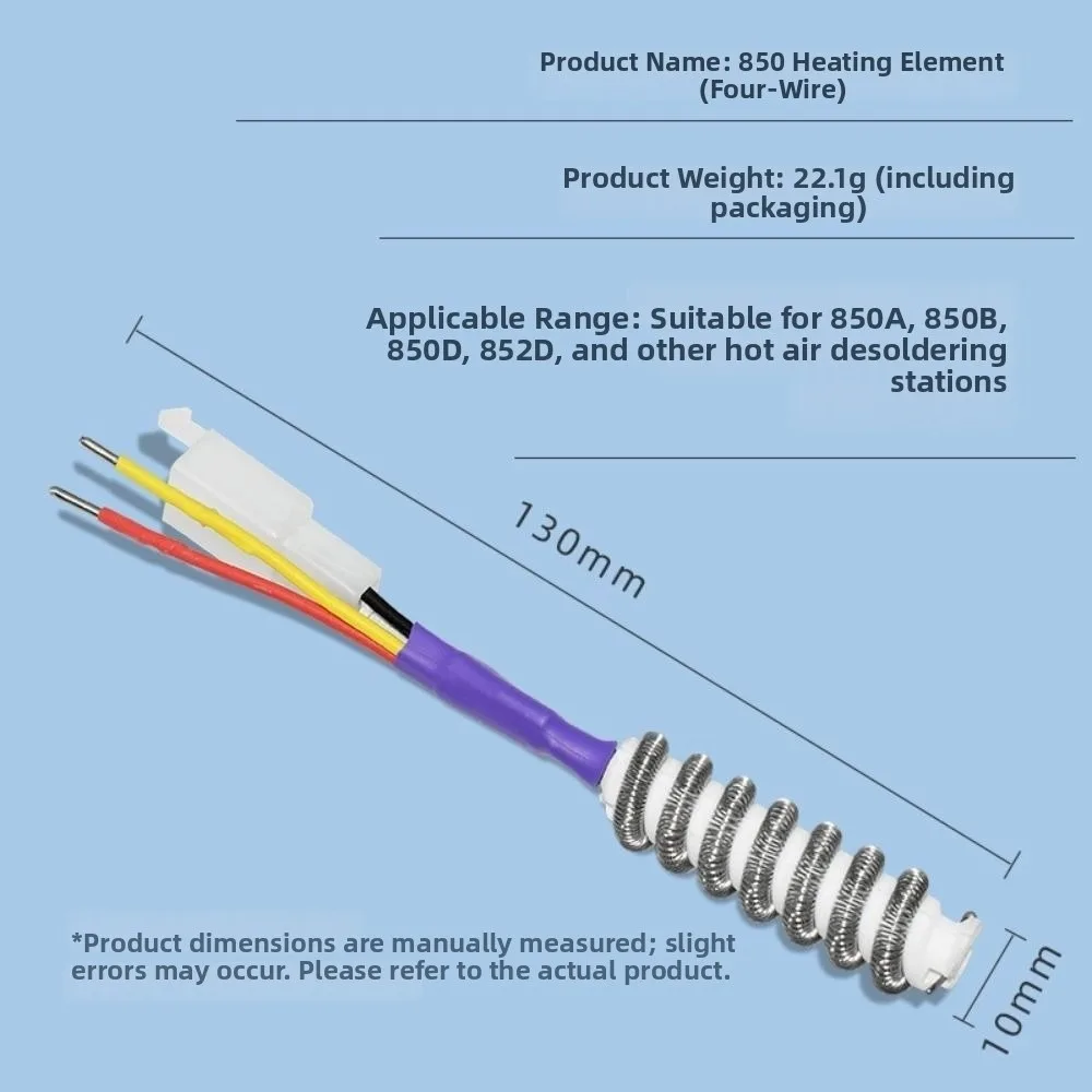 

220~240V Heating Element Two Temperature Gears 4 Styles 860 Welding Heating Element Soldering Stationa For 850 Heating Tool
