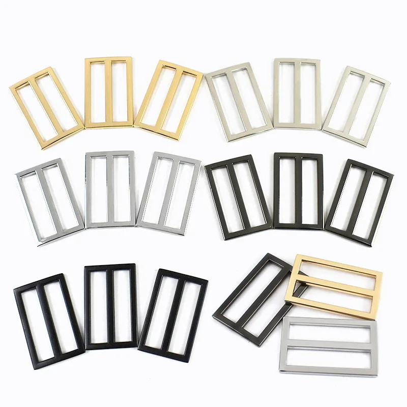 

10/20Pcs 38mm Ring Metal Buckle Luggage Bag Strap Loop Hook Belt Webbing Tri-Glide Slider Clasp DIY Leather Sewing Accessories