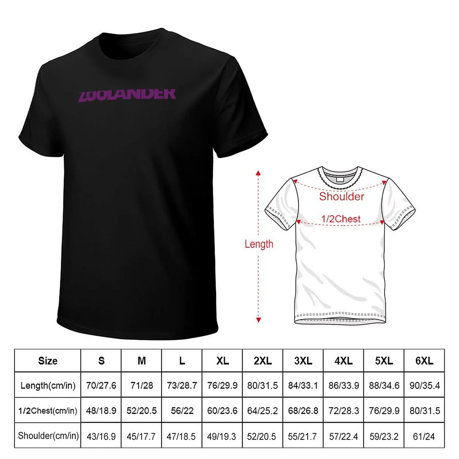 ZOOLANDER T-Shirt Minimal Art Print T-Shirt