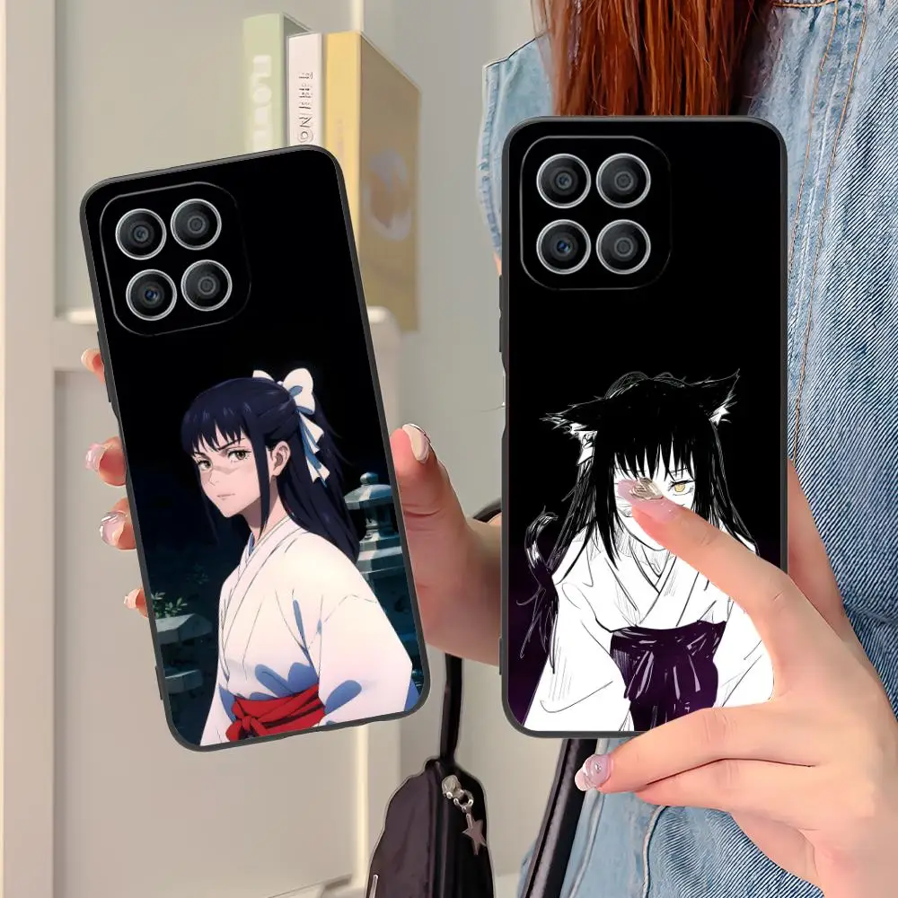 Jujutsu Kaisen Utahime Iori جراب هاتف ل الشرف 90 80 70 60 50 30 20 10 9 8 7 Pro S SE Lite 5G غطاء الطباعة الملونة الفاخرة #1