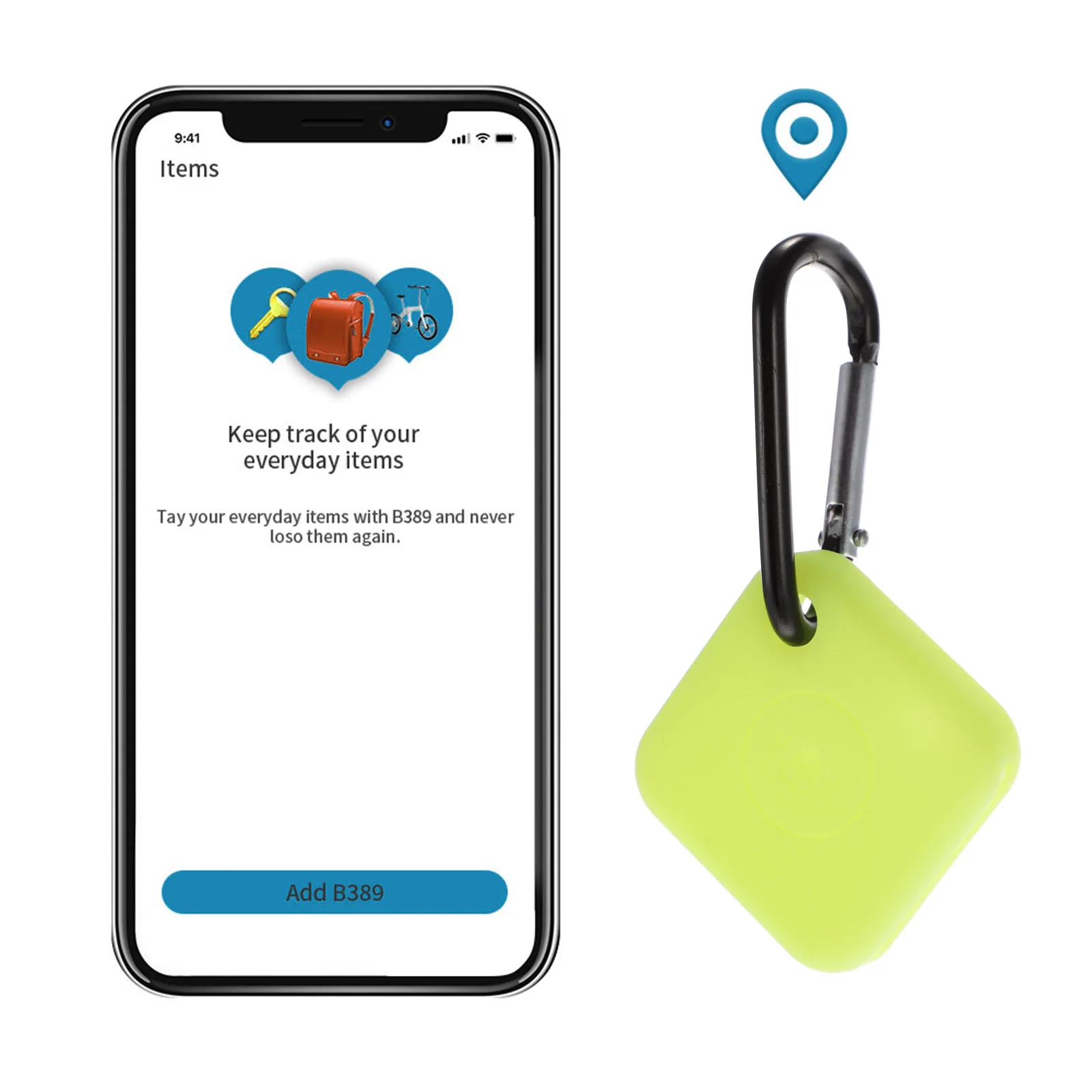 

2pcs Smart Cover Silicone Shell For Tile Mate Resistant Carry Buckle Protective Accessory