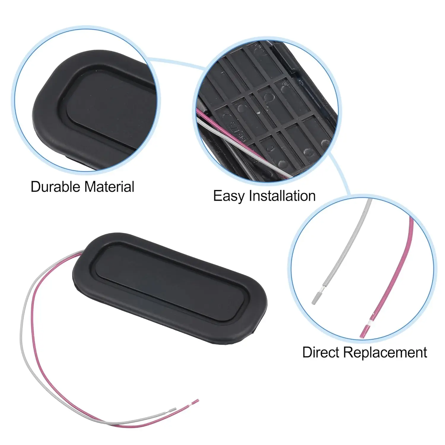 الخلفي الجذع التبديل زر غطاء صندوق السيارة الباب الخلفي الإصدار التبديل لكاديلاك CTS 2.0L 3.0L 3.6L 6.2L 2008-2014 22895519/901-073 1 قطعة