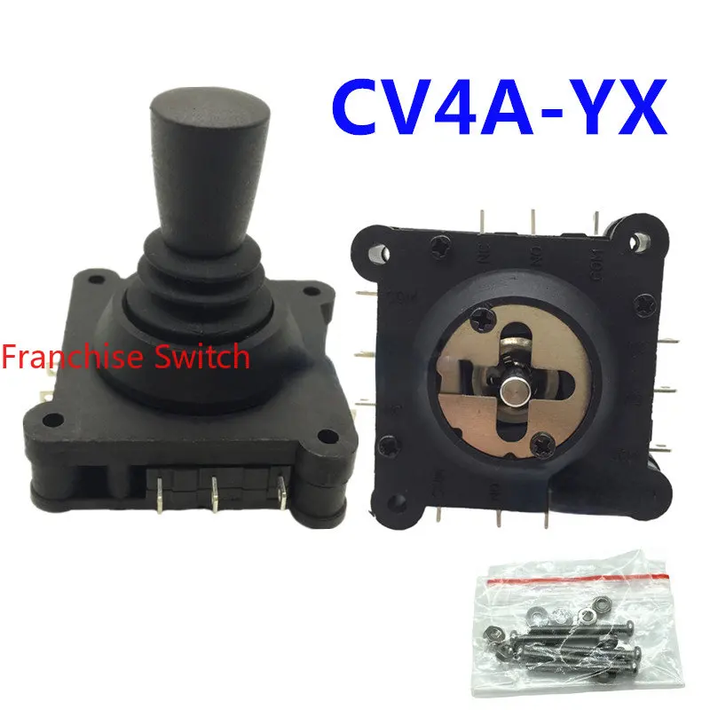 New Switch Type Joystick CV4A-YX Cross 4-direction Self Resetting Game Console  Device Control