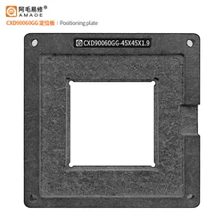 Amaoe CXD90060GG Planting Tin Template Soldering Fixture For PS5 Host Graphics Chip BGA Reablling Stencil Repair Platform