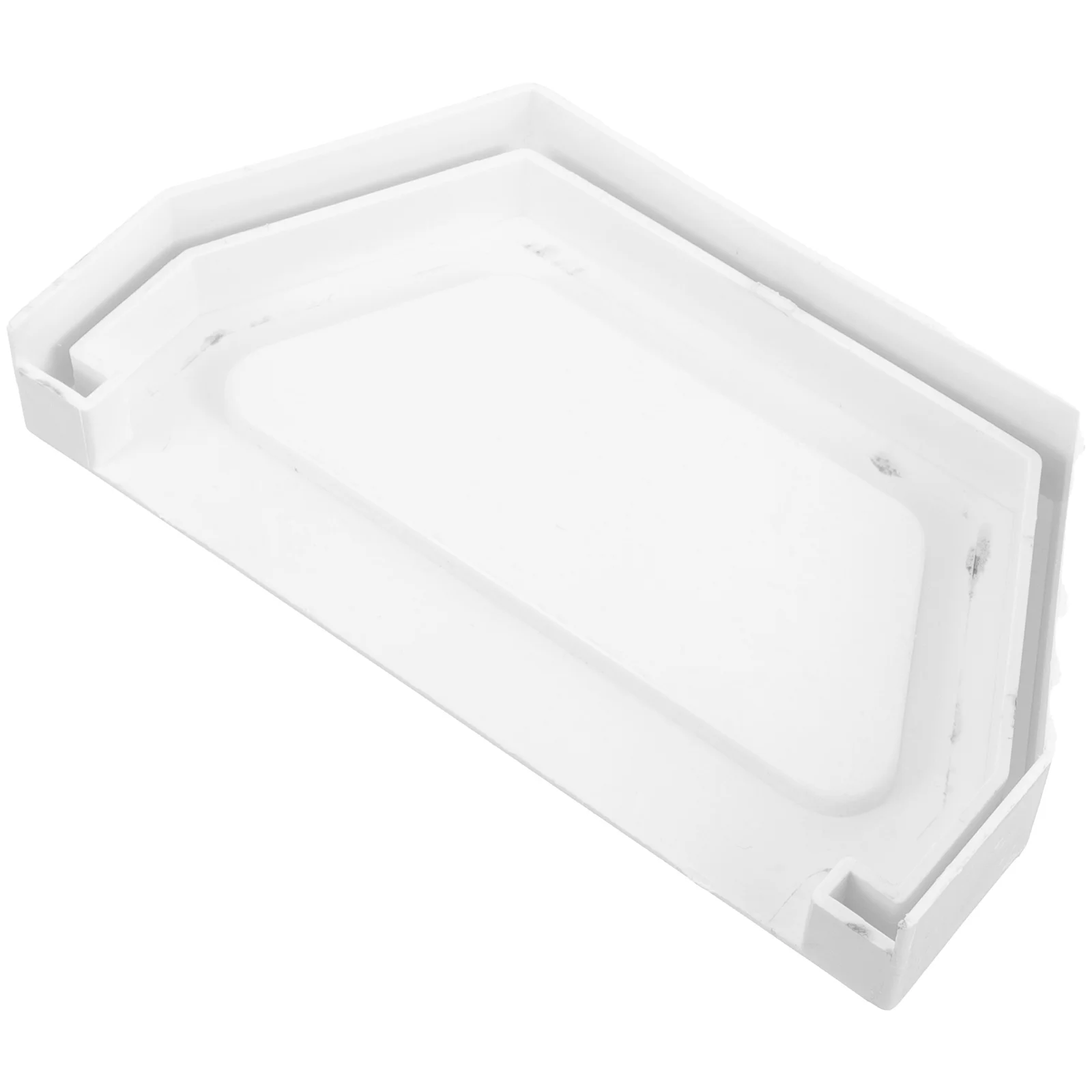 Canaleta de fregadero de PVC, tapón externo Bilateral, tapa de extremo descendente de lluvia, tapas de plástico para interiores, accesorios