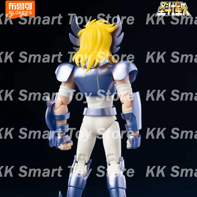Figur Aksi Blokees Saint Seiya Baru Asli Camus Mainan Hyoga Kelas Juara Model Kit Perakitan Koleksi Model Boneka Hadiah Mainan