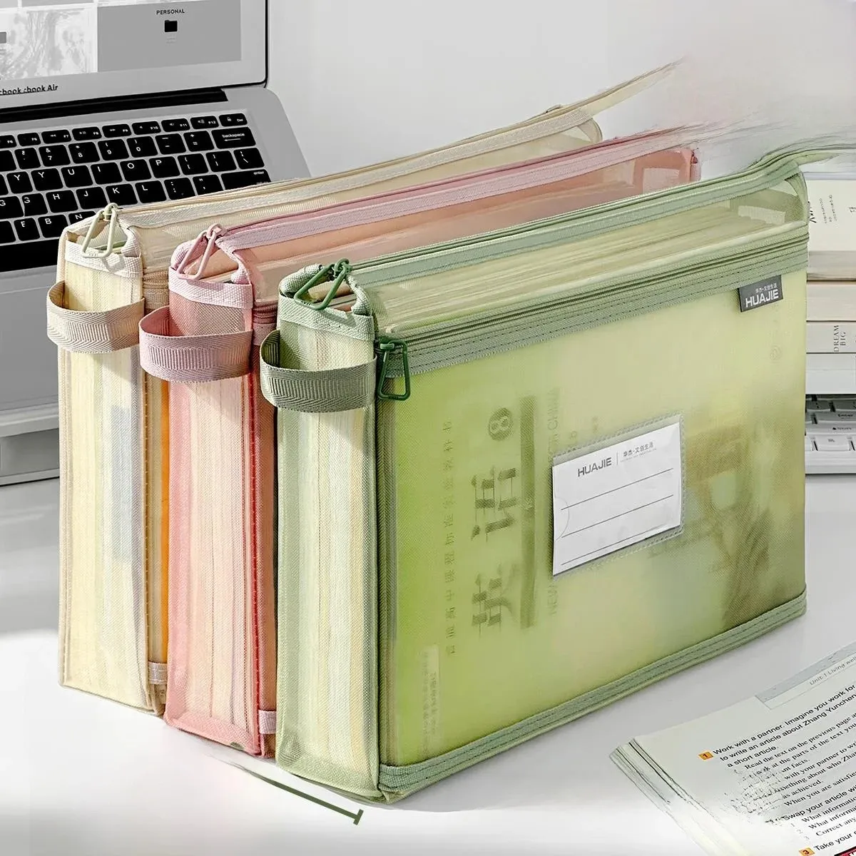 thickened-mesh-file-folder-subject-classification-handheld-large-capacity-assignment-bag-for-junior-high-school-students