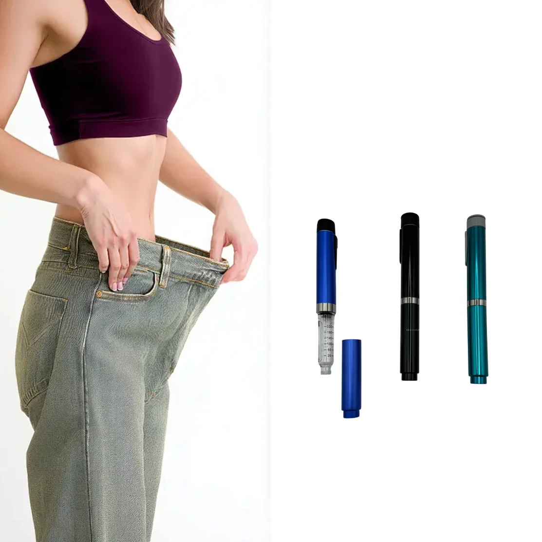 

Magic Pen Tattoo Pen Kit Cartridges 3ml Empty Cassette Bottle Individual Packaging Sterile Set for Insulin Pen 2027