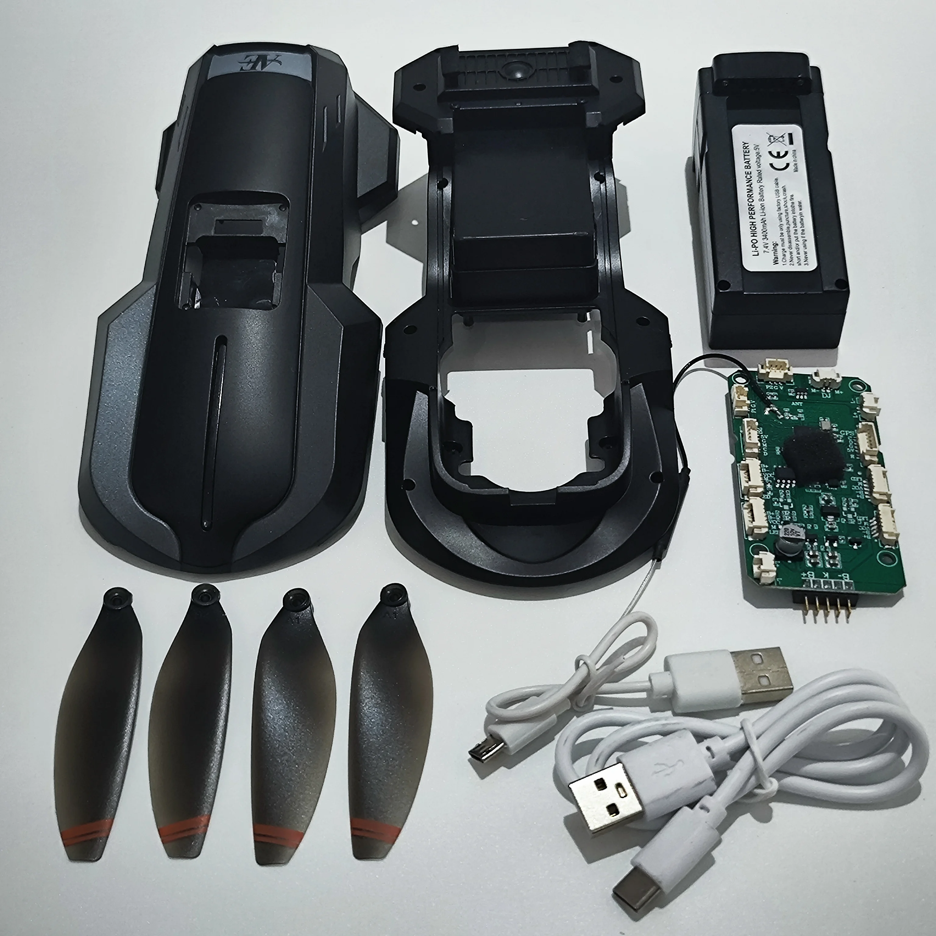 AE8 EVO GPS Drone Spare Parts Body/Blade/Main Board/Camera/Motor Arm/USB Charging Wire/Obstacle Avoidance/Battery etc.