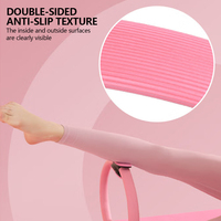 2025 Yoga Pilates Fitness Ring Open Back Magic Ring Pelvic Floor Muscle Training Exercise Equipment Home Gym Workout Accessory