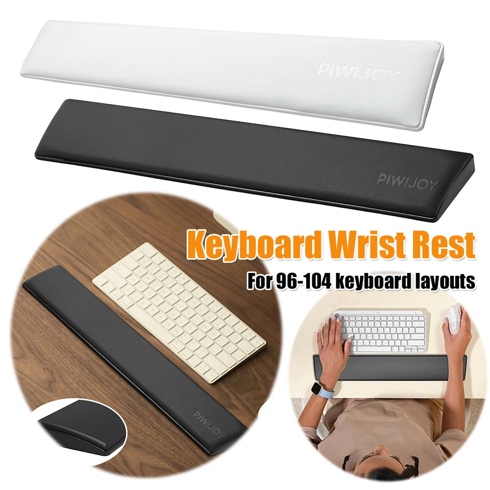 

Wrist Support Memory Foam Keyboard Pad Keyboard Wrist Pad for Computer Laptop Home & Office