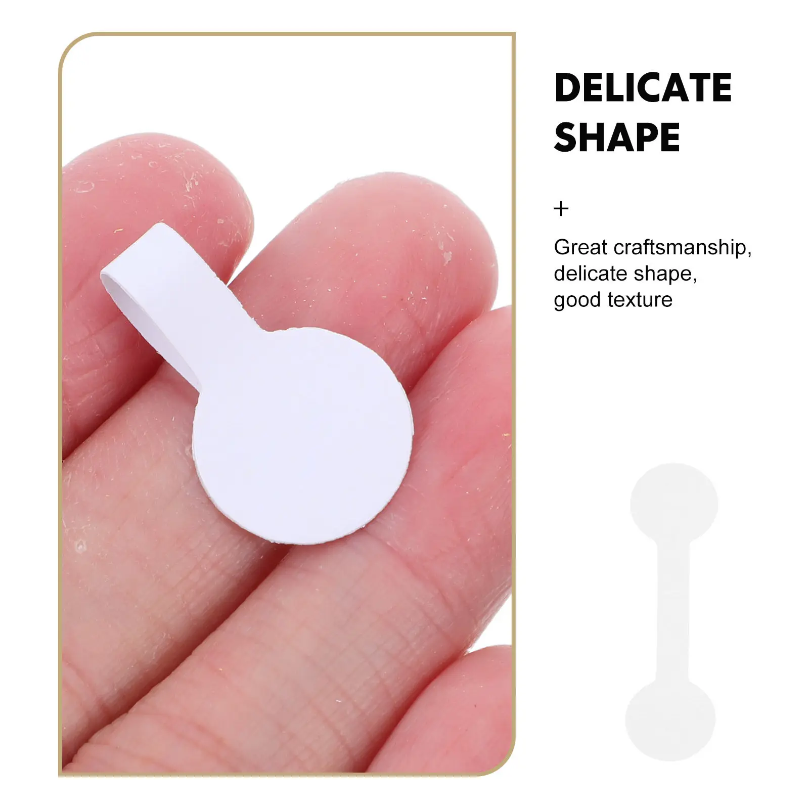 1000Pcs Jewelry Price Label Stickers High Viscosity Round Adhesive Tags for Necklace Earrings Bracelet Display Retail Pricing