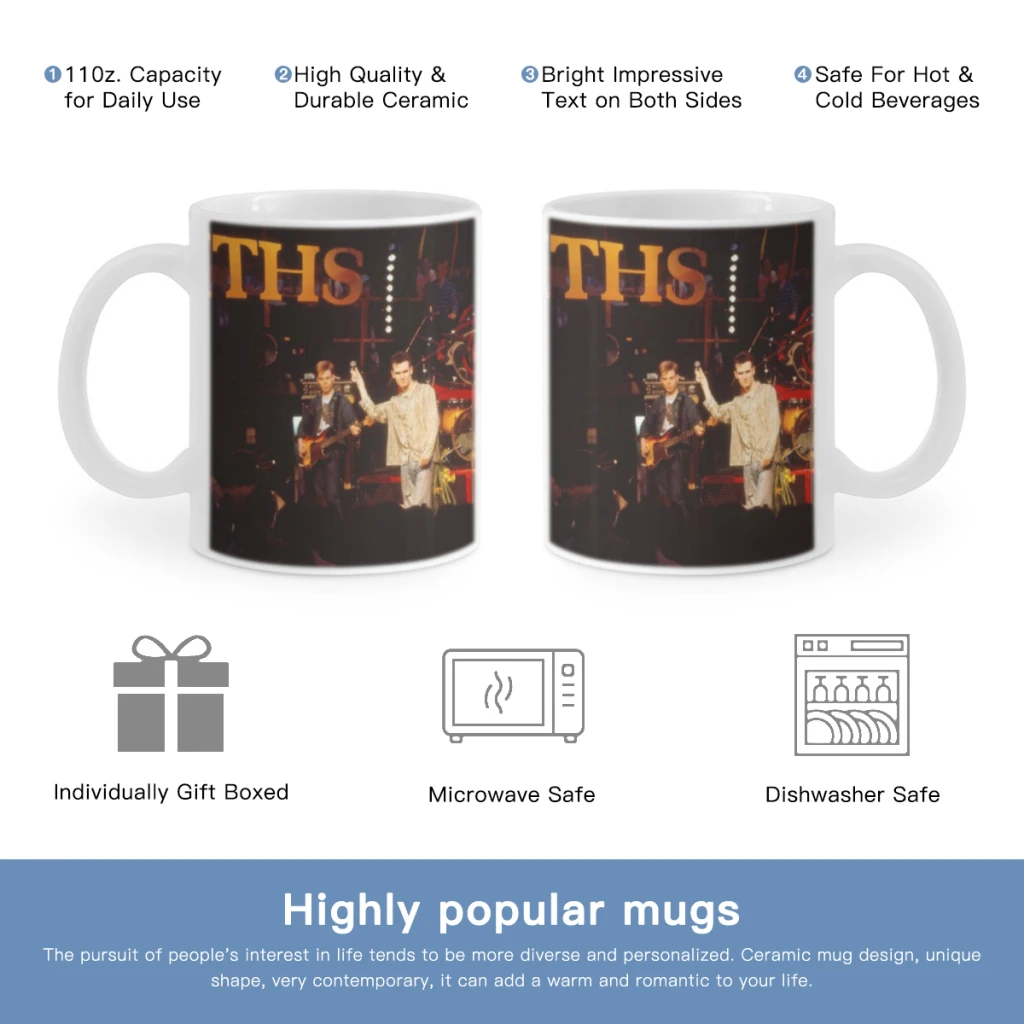 

Rock Singer The Smiths Free shipping Ceramic Cup Coffee Oatmeal Breakfast Cup Creative Personality Mug