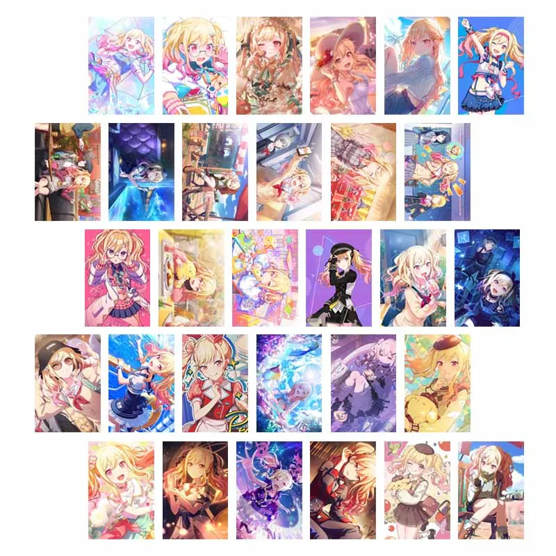 10/30PCS Anime Girl Aesthetic Wall Collage Kit Arctic Project SEKAI Tenma Saki Posters Bedroom Dorm Decoration Mural for Teens