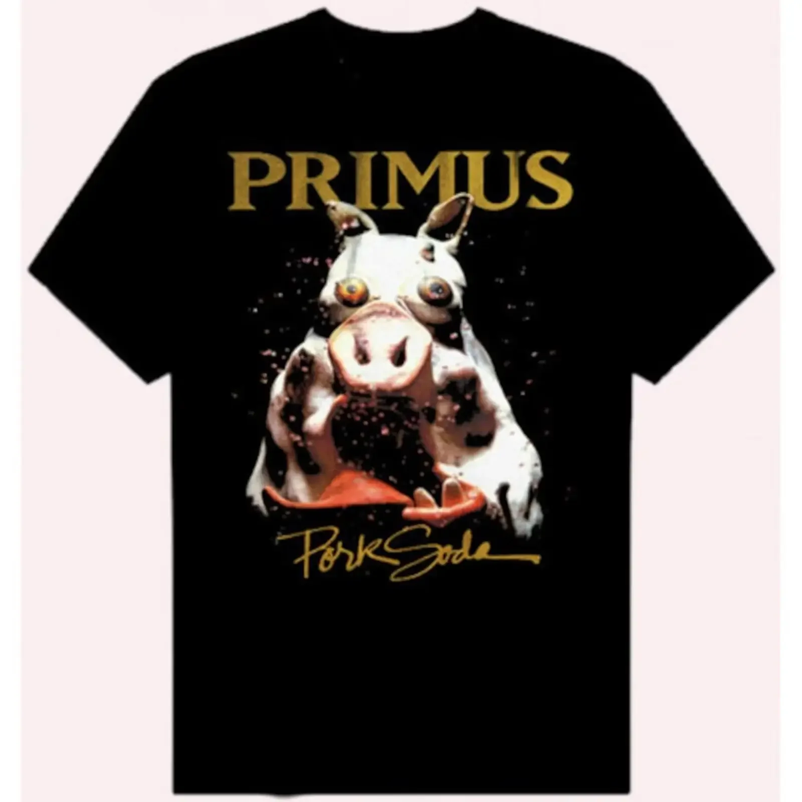 T shirt unisex Primus Band Pork Soda in cotone taglia S 5XL vintage Washed Comfortable Stylish Casual designer clothes graphic