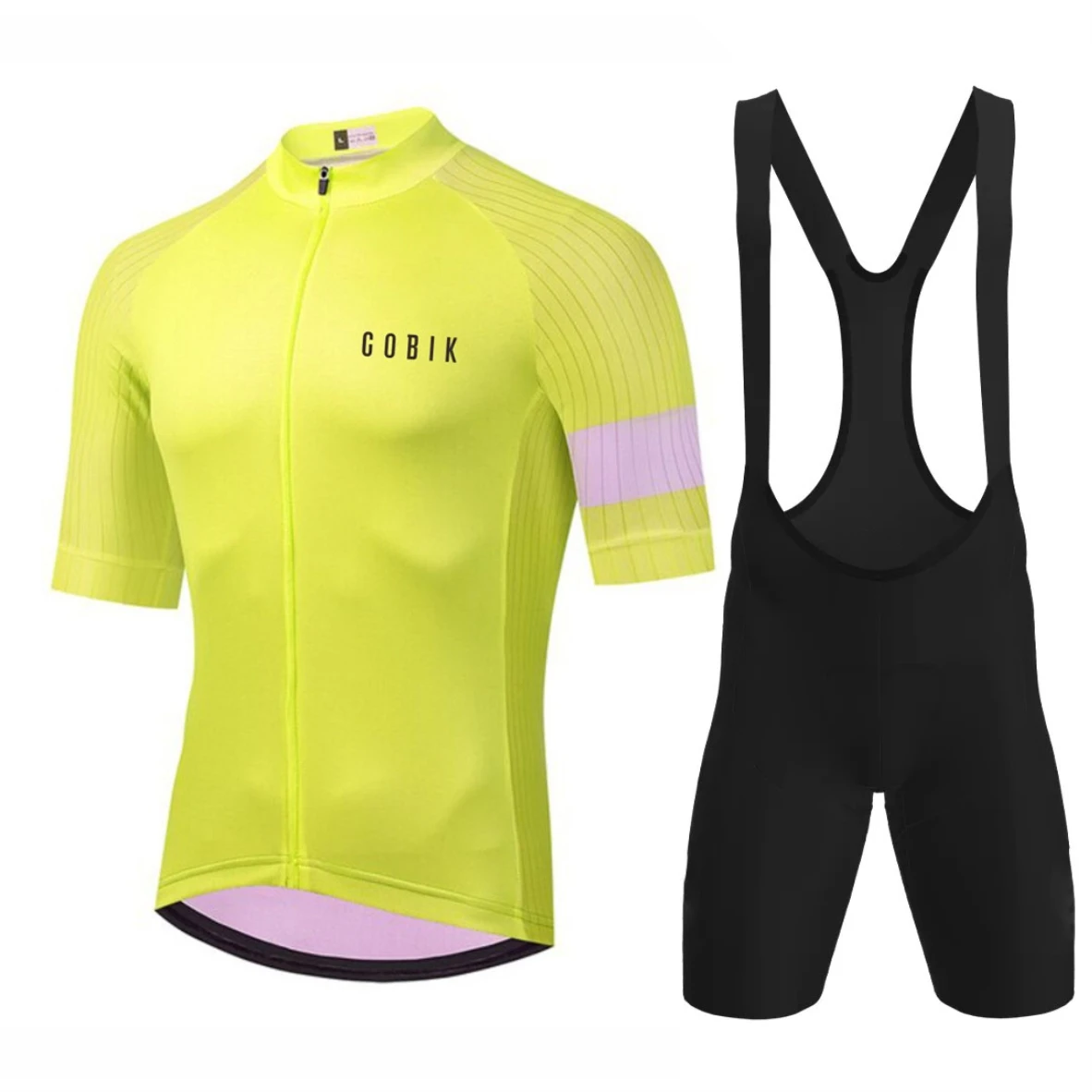 2023 Cobik Cycling Jersey Set MTB Maillot Summer Short Sleeve Cycling Clothing Road Bike Shirts Suit Bicycle Tops Ropa Ciclismo