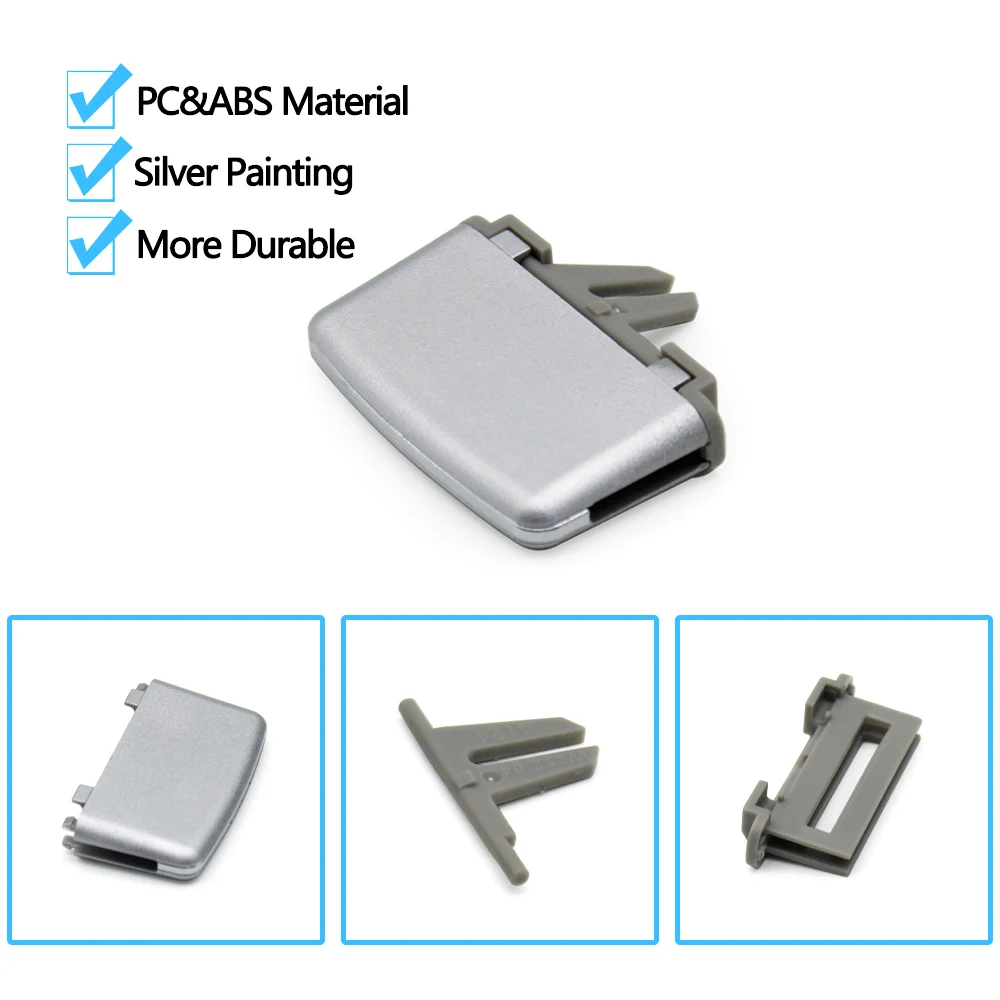 Car Front Air Conditioning AC Vent Air Vent Outlet Tab Clip Paddle For Mercedes BENZ W212 W207 Coupe E260 E350 E550