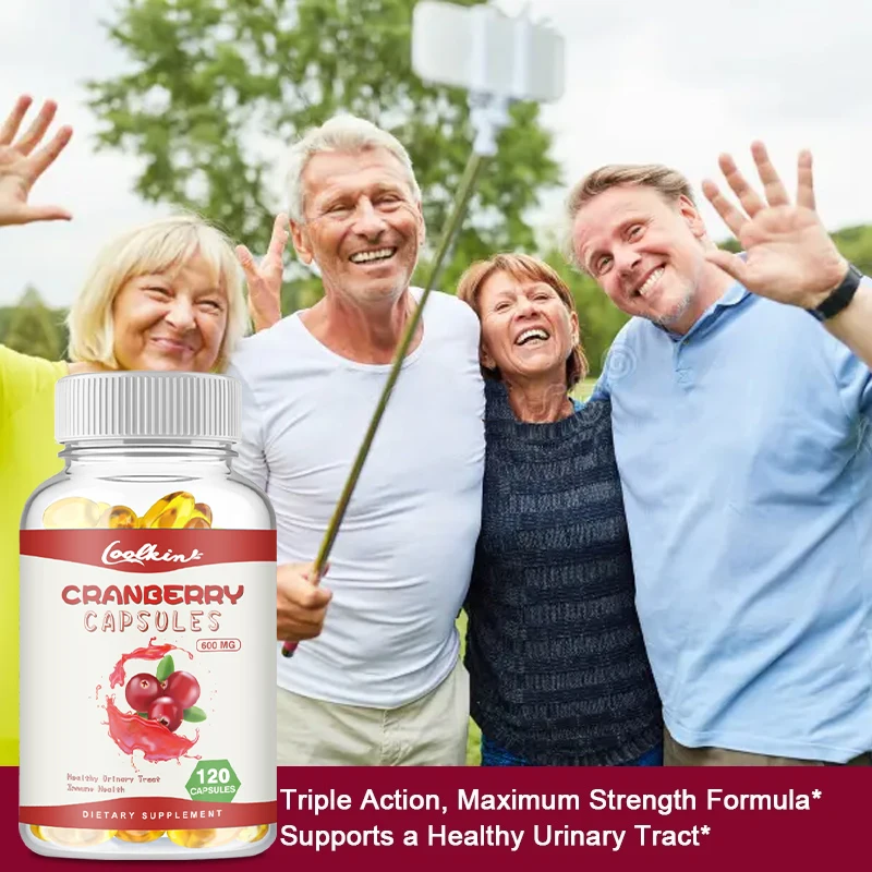 Cranberry Capsules - for Urinary Tract Health Urinary System and Bladder Health Antioxidant