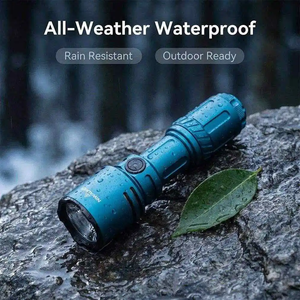 Niwalker N50S Long Range Compact EDC Flashlight 1750Im Led Rechargeable Light Mini Flash Light