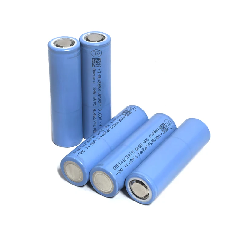 100% بطارية أصلية جديدة من الدرجة A Ampace JP30 18650 بطارية CDR 36A 3.7 فولت 3000 مللي أمبير بطاريات قابلة للشحن ماكس بلس 140A خلية