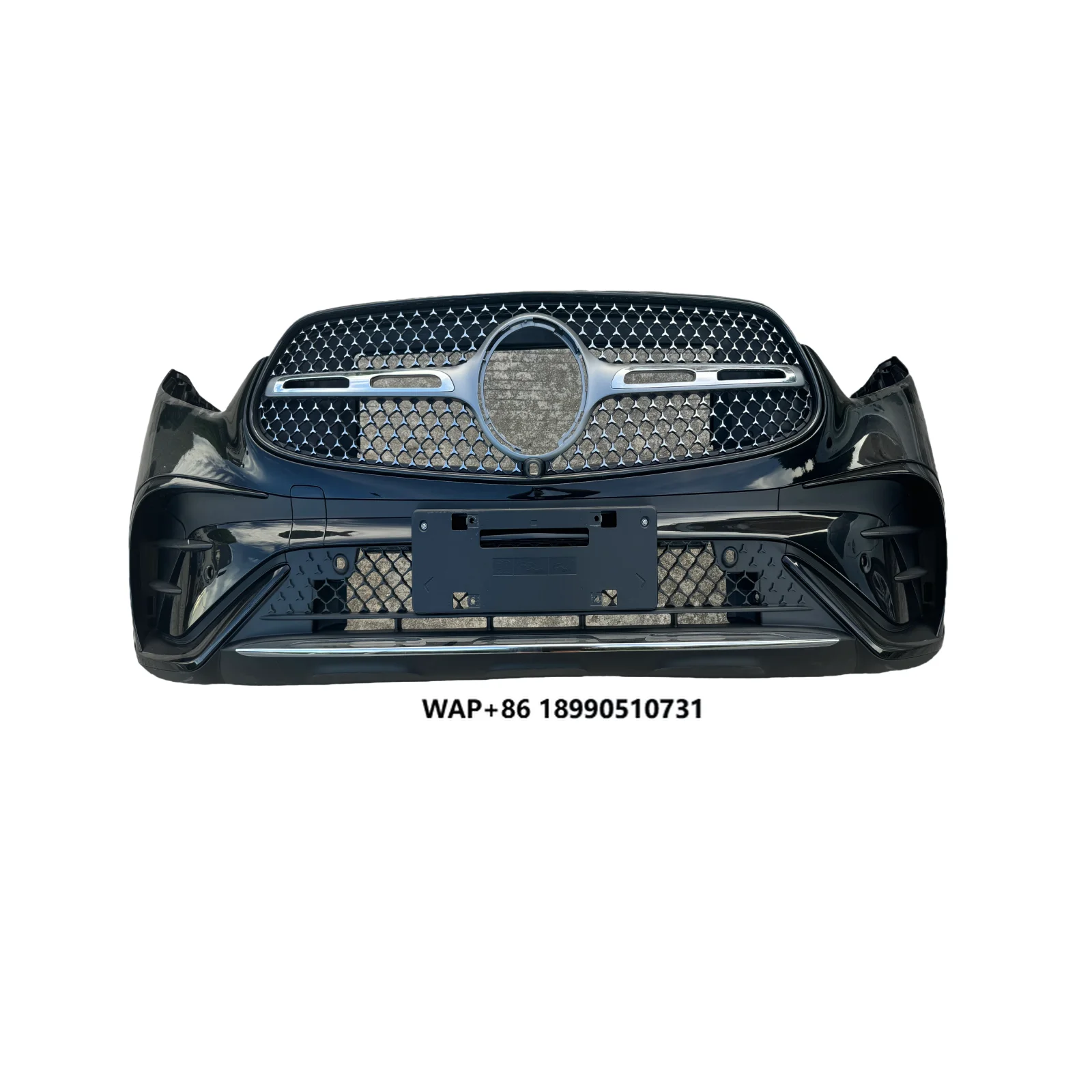 

The new high qualityGLCW254 front sports bumper surround guard center grid air intake grilleAMGstyle full star