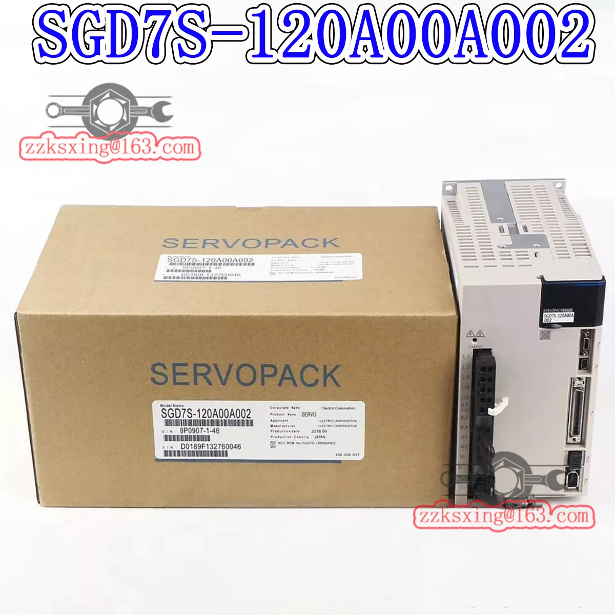 

Brand New SGD7S-120A00A002 Original In Box AC Servo Driver Fast Shipping