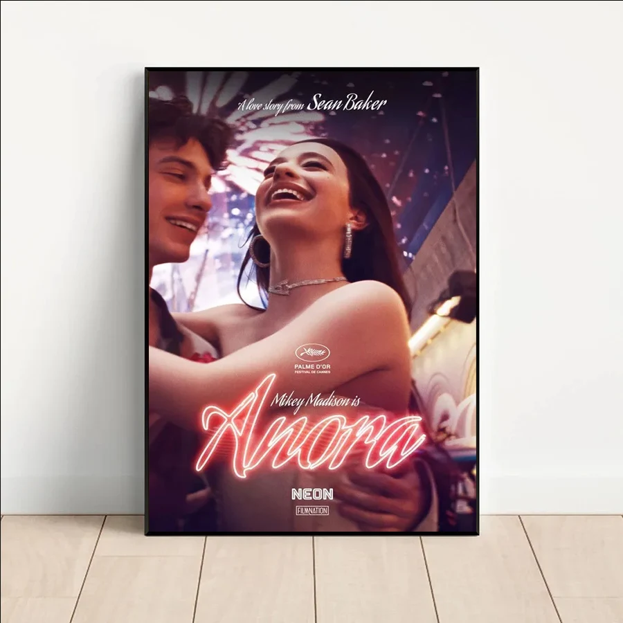 

Poster Prints A-ANORA Double Sided Original Hot 2024 Movie Poster Wall Art Picture Canvas Painting Living Room Home Decoration
