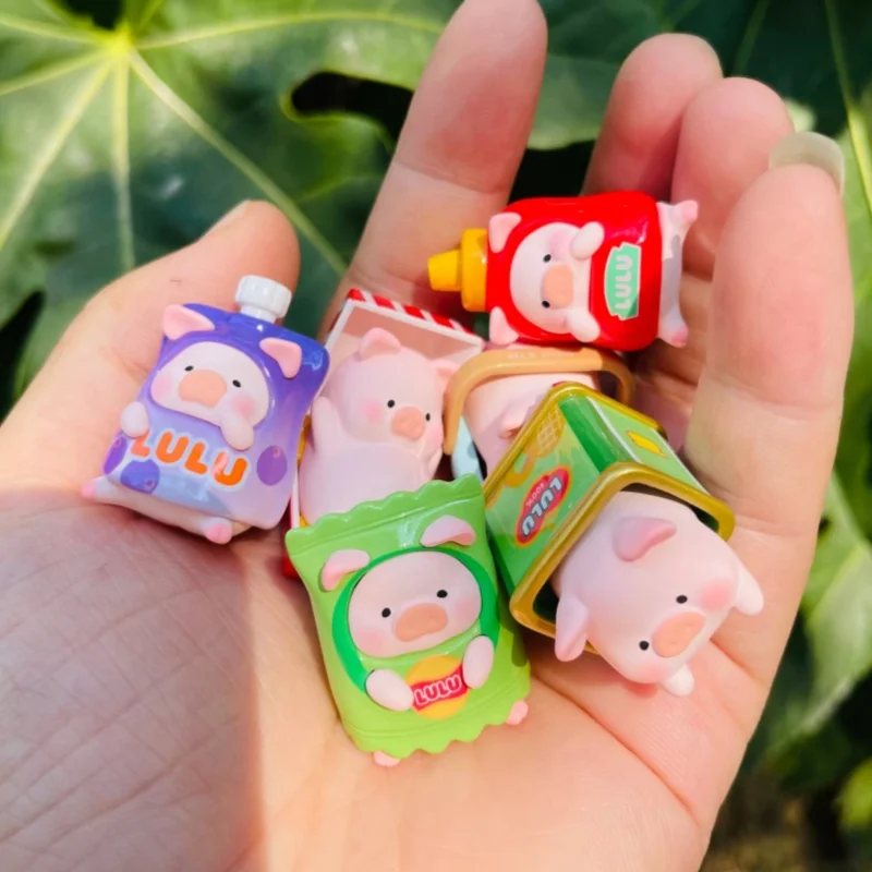 

Lulu The Piggy, пикник, вечеринка, серия, коробка-сюрприз, слепая сумка, милые коллекционные фигурки свиньи, подарок для девочек, модная слепая коробка, игрушки