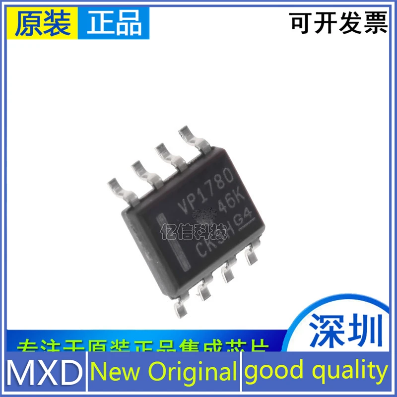 5Pcs/Lot New Original SN65HVD1780DR SOIC-8 Patch VP1780 D RS422/485 Interface Transceiver IC Chip Good Quality In Stock