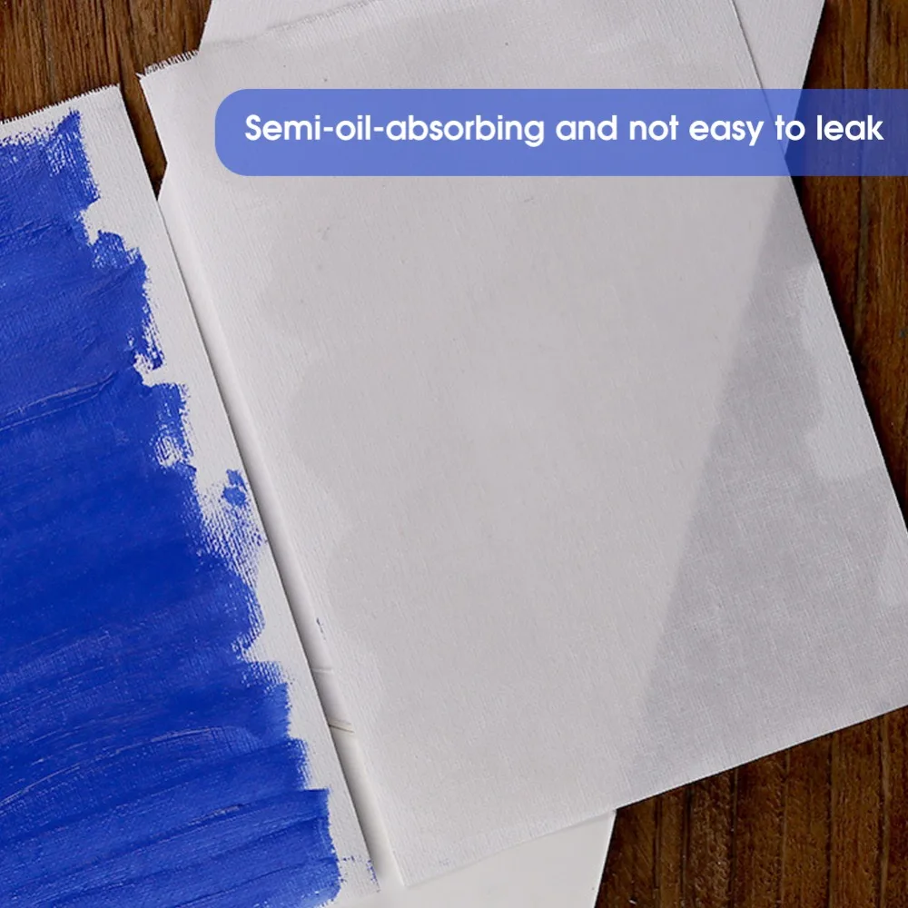 16.5 x 11.7in Painting Paper Book Ink Lock Layer Wear-proof Surface Oil Canvas Painting Paper Tear-proof Texture Thickened Sheet