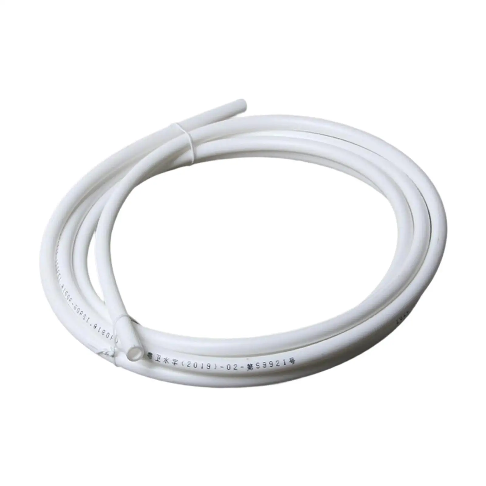 5 Meters Od 9.5mm PE Water Tubing Water Pipe for Reverse Osmosis Systems Lightweight Multifunctional White Flexible