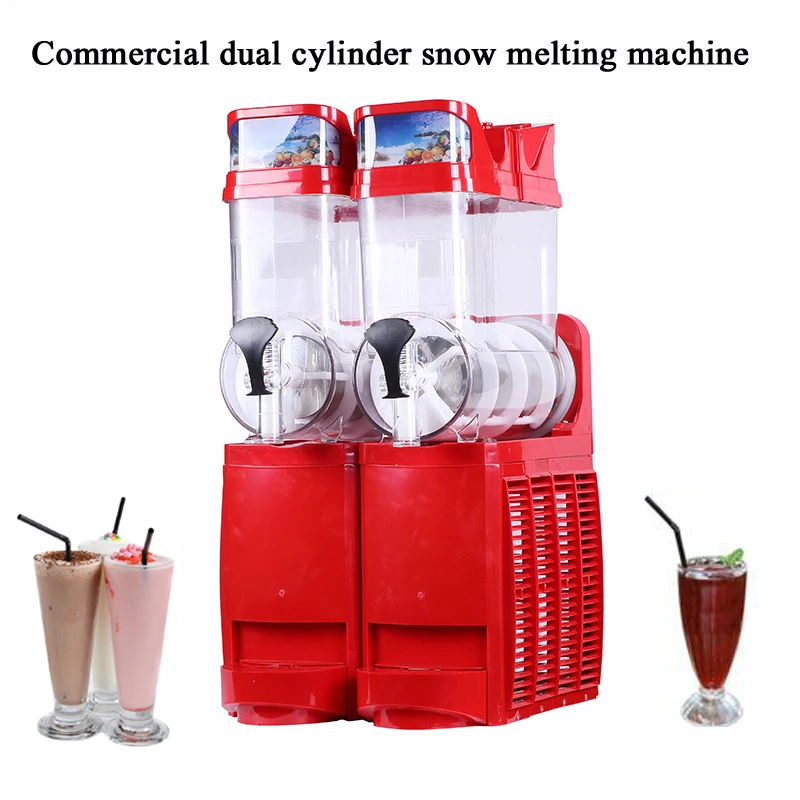 

2/3 Tanks Commercial Ice-Cool Juice Smoothie Slush Maker Frozen Beverage Cold Drink Dispenser Vending Machine For Home