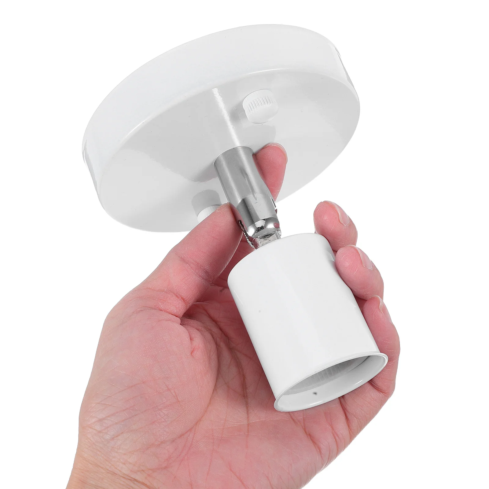 

1Set E27 Vintage Lamp Socket 180 Degree Rotatable Iron Lamp Holder Ceiling Wall Light Fixture Bulb Holder for Dining Room