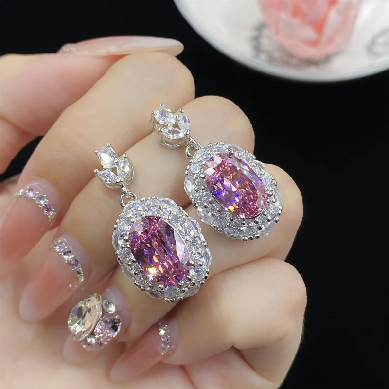 

Открытое кольцо «Звездное небо» из трех частей с бриллиантами для женщин, элегантный роскошный комплект серег с подвеской