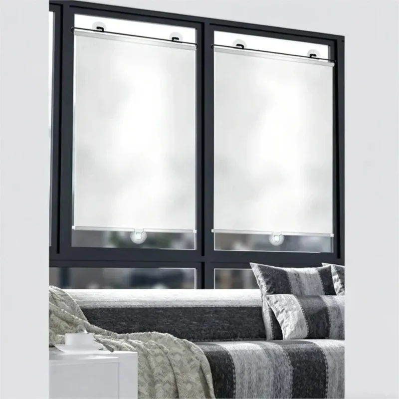 The Sunshade Curtains for The Office Car Are Designed with Sun Protection Suction Cups That Can Be Freely Extended and Retracted