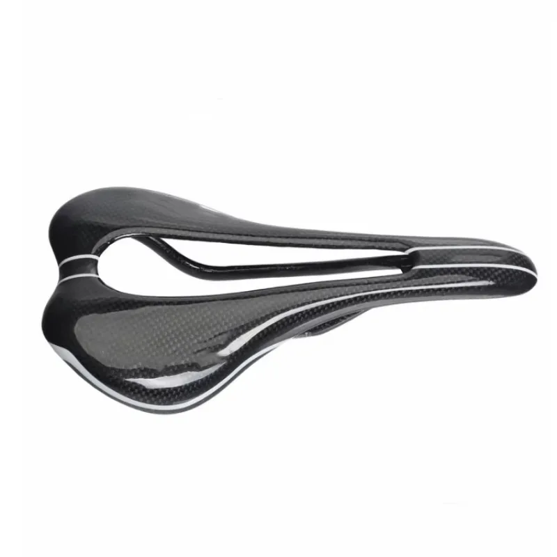 STLF Full Carbon Fiber Mountain Bike Saddle Bicycle Parts Big Hollow Cushion 3K Carbon Hollow Saddle