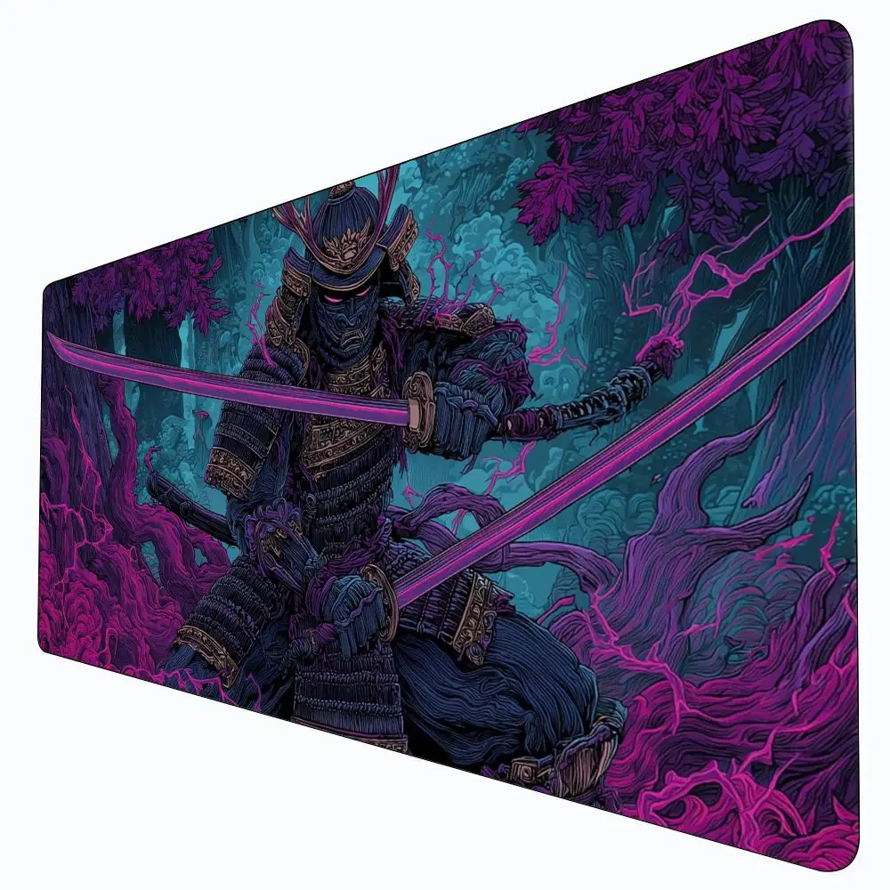 

Ukiyo-e style Japanese samurai MTG Playmat Magic Card Battle Mat Non-Slip Durable 35X60CM Commander playmat tapete magic mtg
