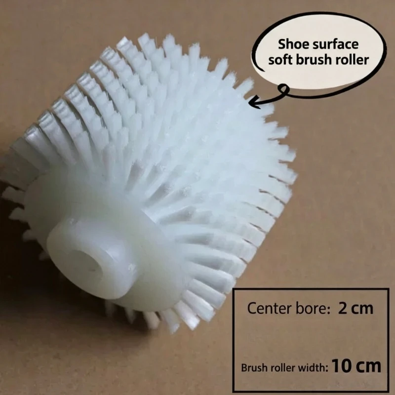 Commercial Shoe Washer Roller Brush Wheel Spare Parts Nylon Bristle Replacement Accessory for Shoe‑Cleaning Machine view 3
