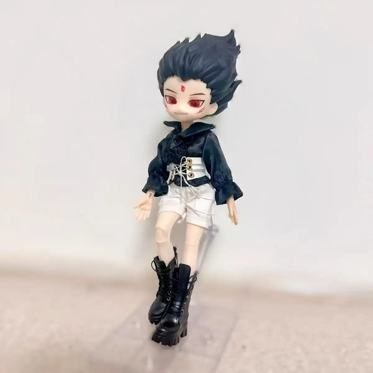 For Obitsu 11 Doll Goth Shirt Clothes Suit For OB11 Gsc 1/12 Bjd Molly YMY Doll Cloth Doll Outfit Dress Up GSC MollyP9 Universal