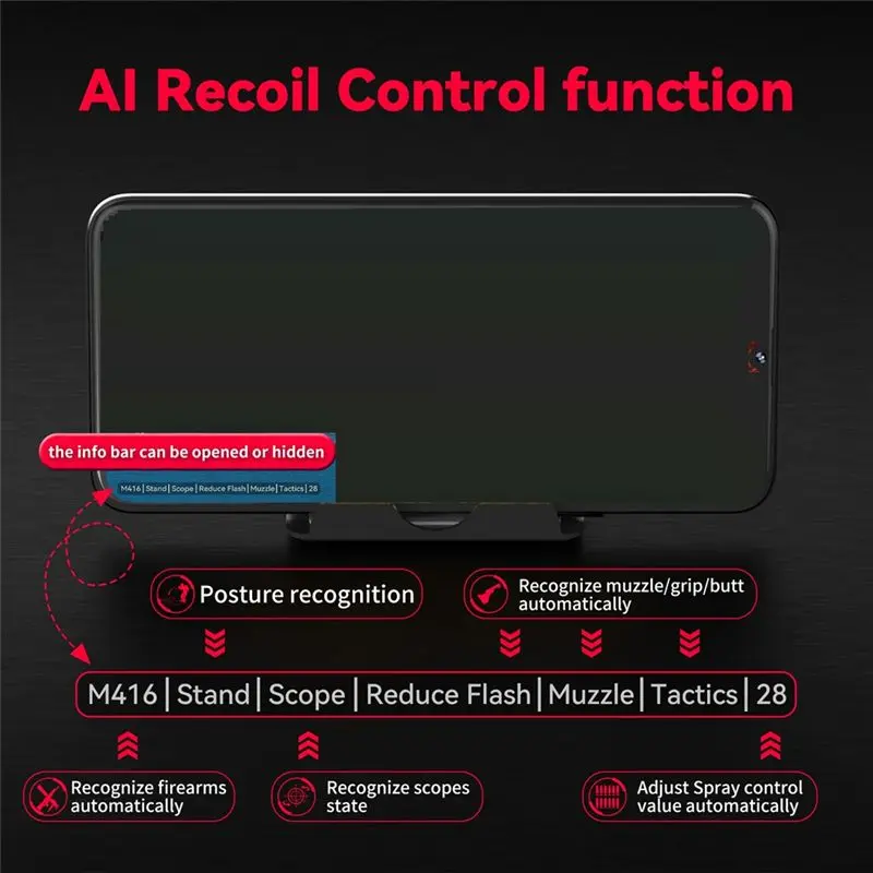 X8 Pro Mobile Game Converter Keyboard And Mouse Console Controller Converter Adapter Support Android Phones Hyper OS
