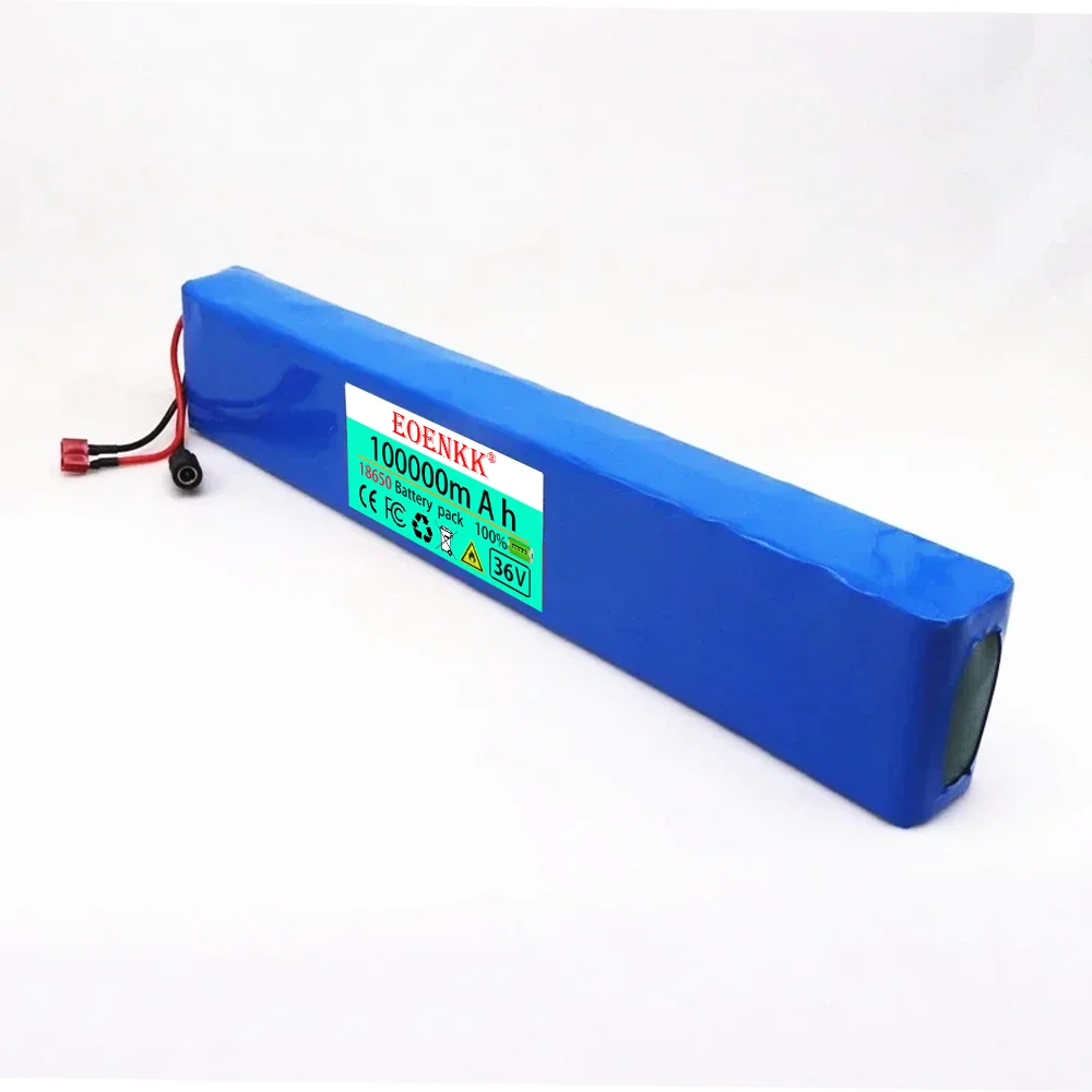 Imagem -04 - Bateria de Íon de Lítio Célula de Alta Potência Original Proteção Interna Bms 42v 36v 10s4p 100ah 100000mah 18650