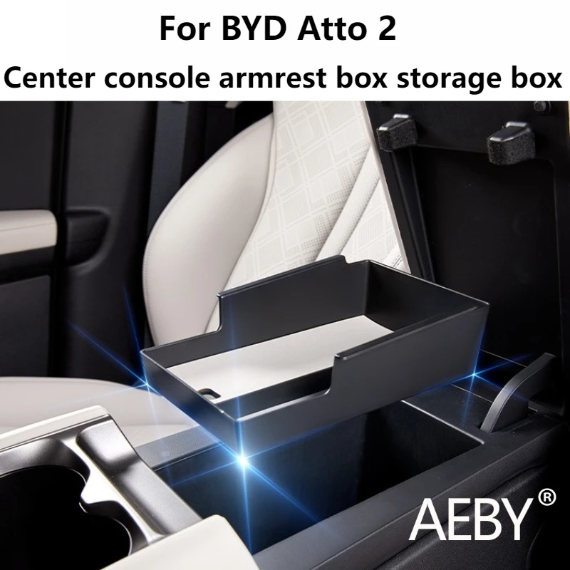 

AEBY For BYD Atto 2 Smart Driving Edition 2024-2025 Center Console Organizer, Interior Storage Compartment, Car Accessories